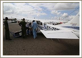 Das Sky Vet Team verlässt Nairobi