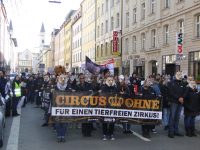 REA unterstützt Mega-Demo für ein Verbot von Wildtieren im Zirkus