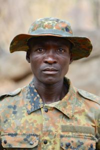 Sekilarani Ingram ist der ruhigste des Teams. Aber wie sagt man so schön? Stille Wasser sind tief! Sek ist super-fit und wändig wie eine Ziege, es ist fantastisch wie er sich im Gelände bewegt. Und wir haben ihn noch nie schwitzen sehen! (c) Wildlife Action Group