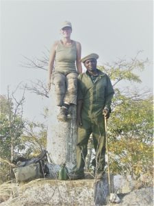 Mein erster Aufstieg auf Mount Thuma 2005 mit dem damaligen WAG-Scout Mr. Polah.